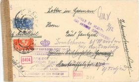Interniertenbrief aus Südafrika nach Berlin